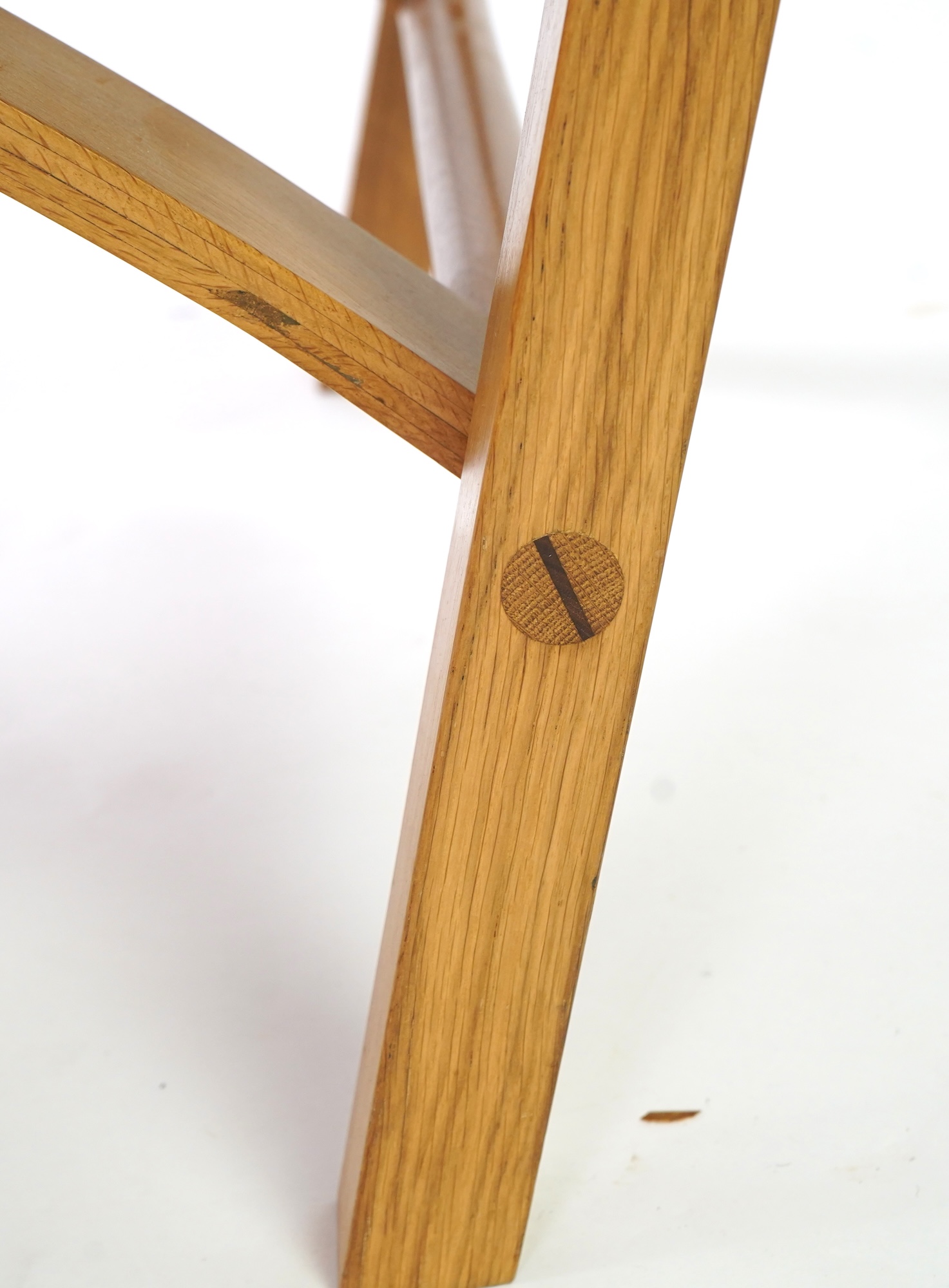 Andrew Hague, The Sussex Guild: A contemporary rectangular oak coffee table